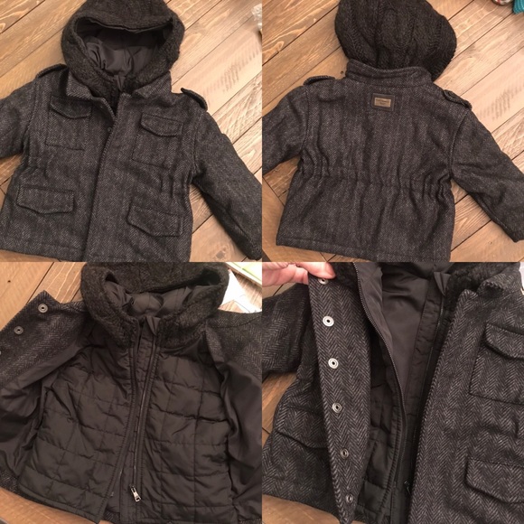 NWT Dolce & Gabbana Baby Coat Cashmere Blend - Picture 3 of 8